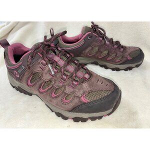 Merrell Ridgepass Shoes Espresso/Blushing Hiking H2O proof Sz 7.5 #i